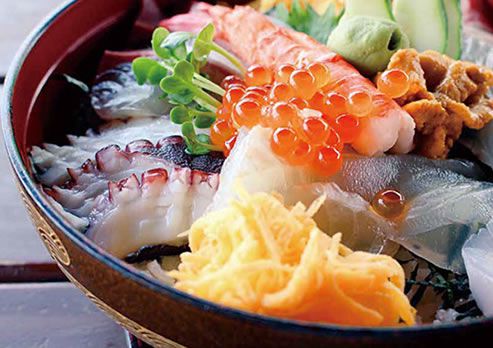 海鮮丼の画像