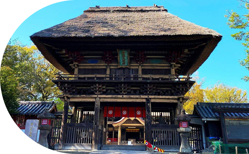 写真：青井阿蘇神社（国宝）