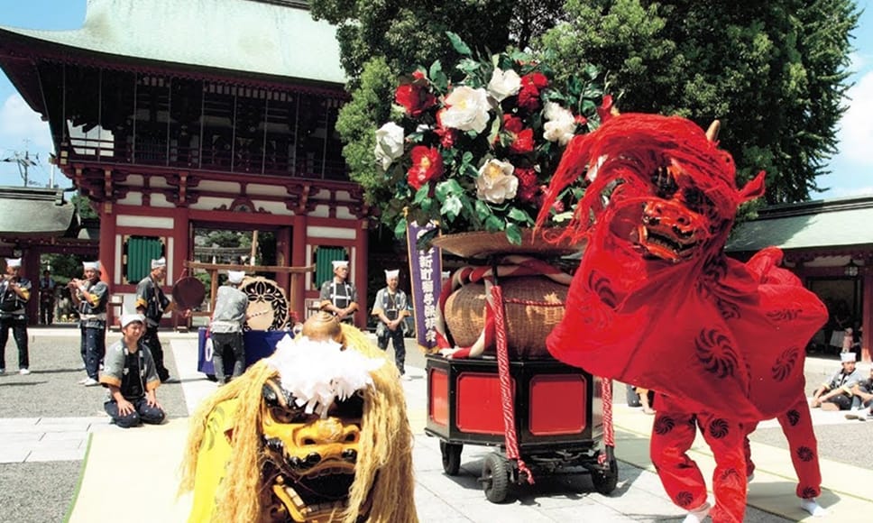 写真：熊本県の伝承芸能
