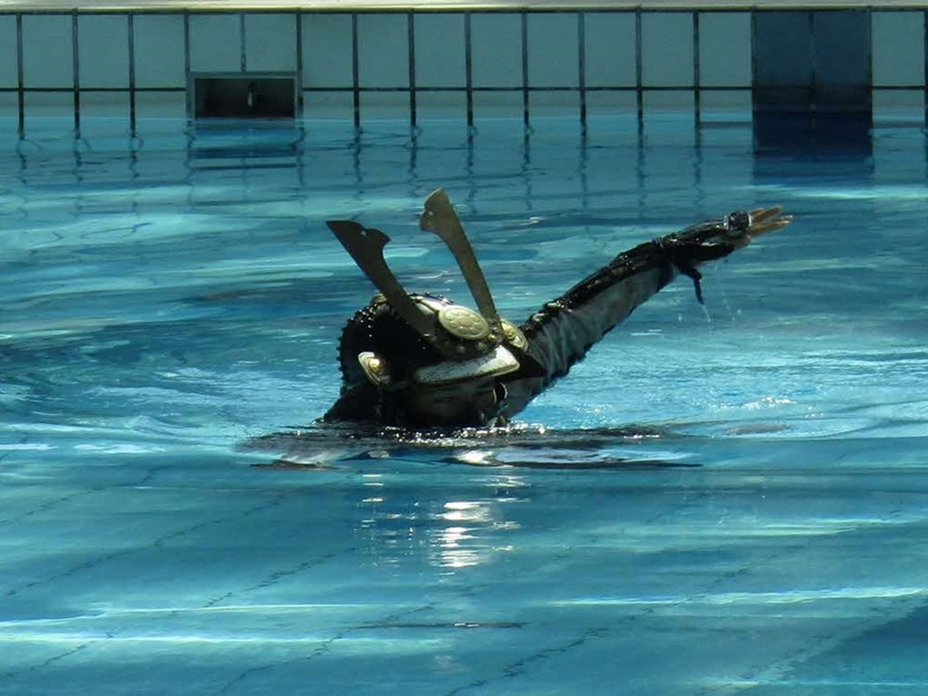 写真：小堀流踏水術