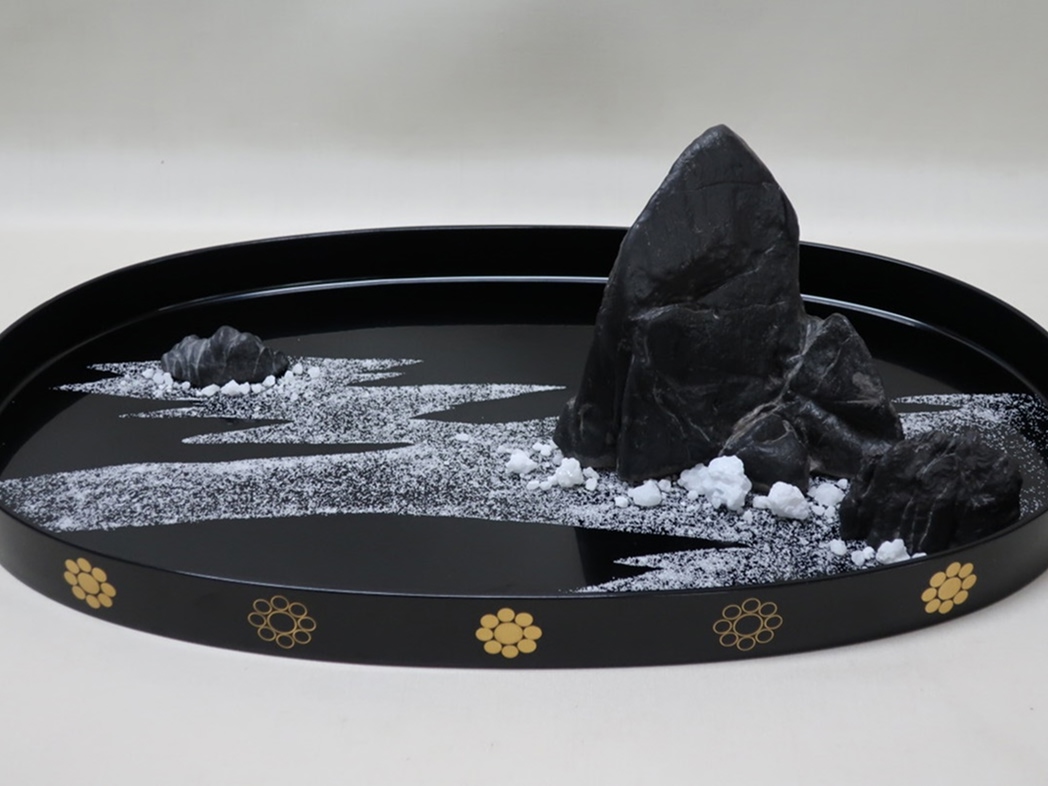 写真：肥後細川流盆石