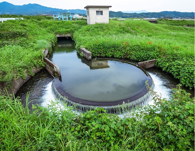 写真：御宇田井手