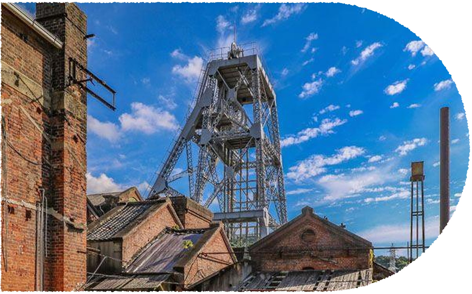 写真：三池炭鉱万田坑