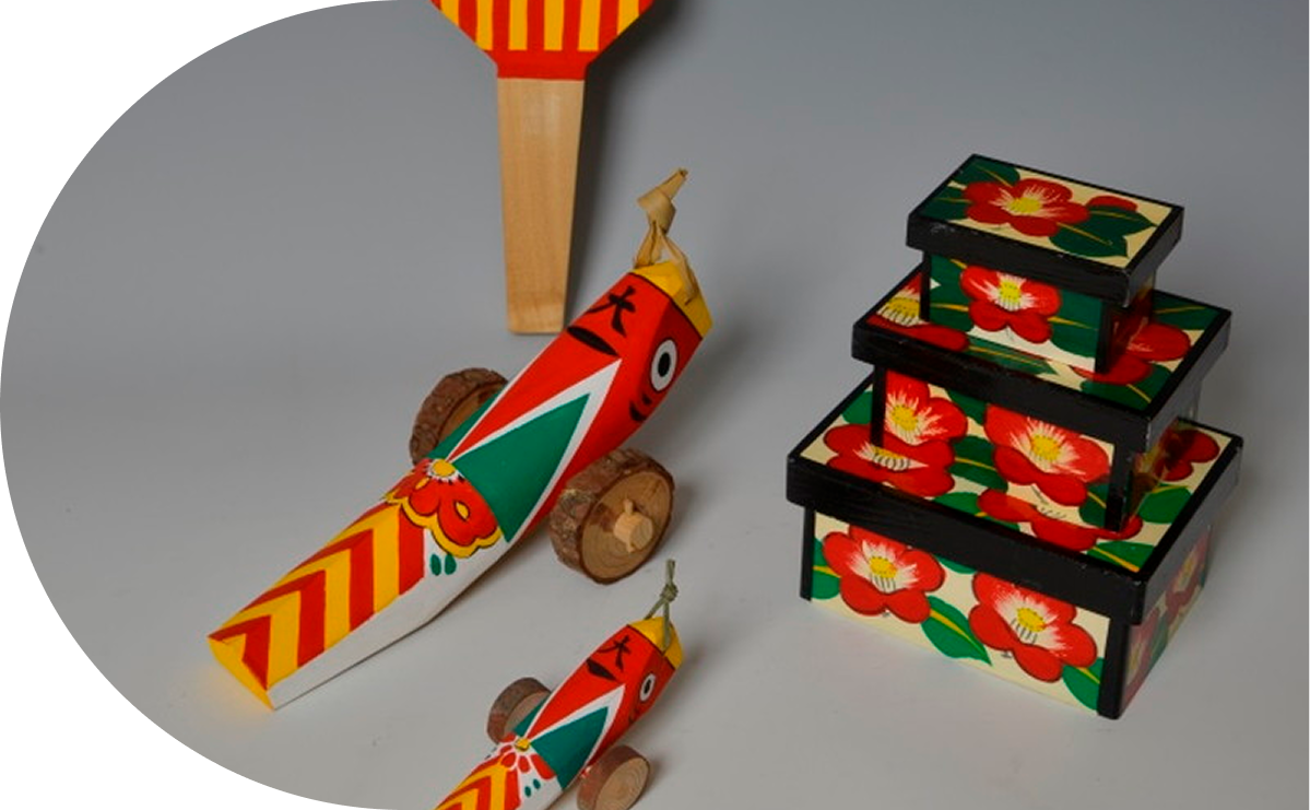 写真：郷土玩具