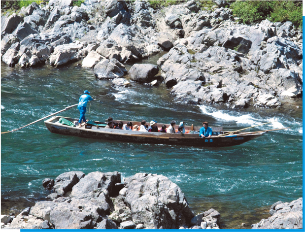 球磨川くだり清流コース