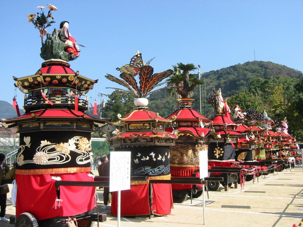 写真：笠鉾（かさぼこ）