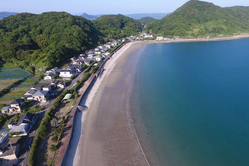 写真:砂月海水浴場