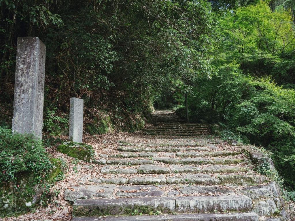 写真：石畳の階段