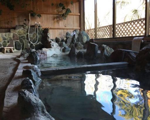 民宿山水 露天風呂の画像