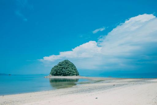 写真：天草諸島の海の景色