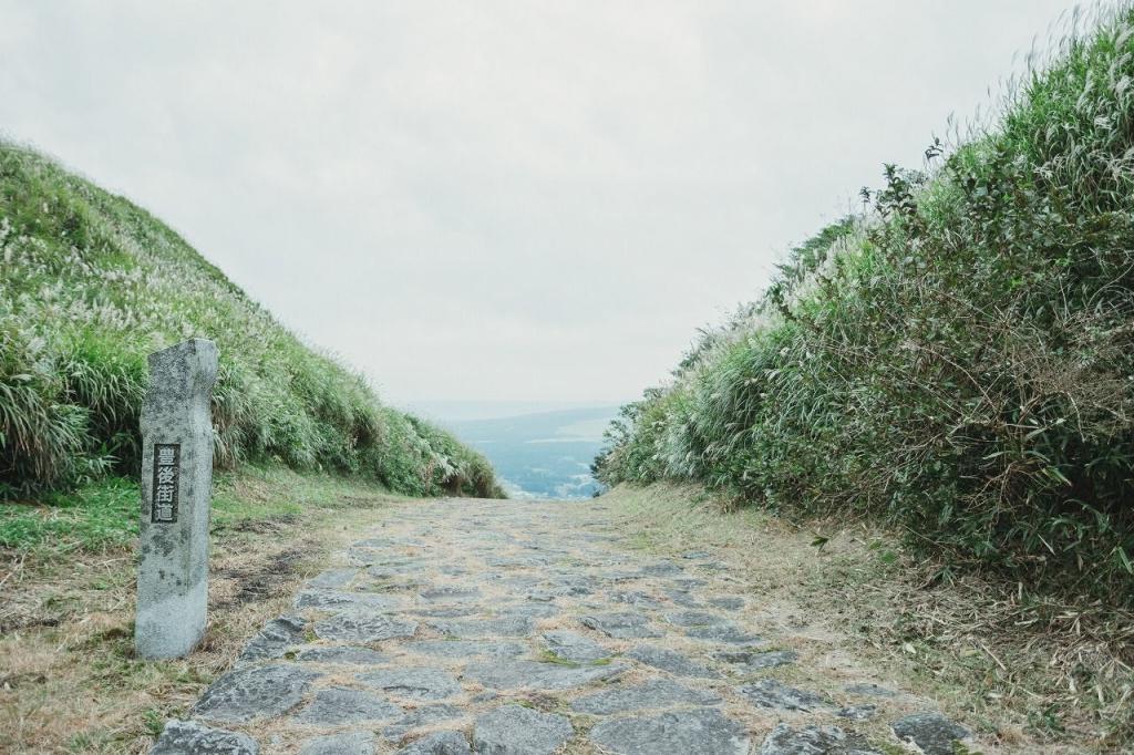 写真：石畳の道