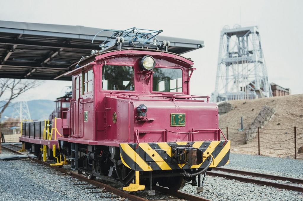 写真：電気機関車