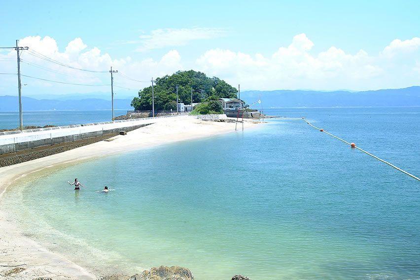 写真：小島海水浴場