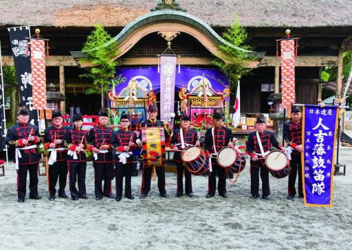 画像：人吉藩鼓笛隊