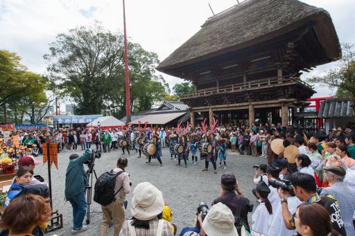 画像：おくんち祭り