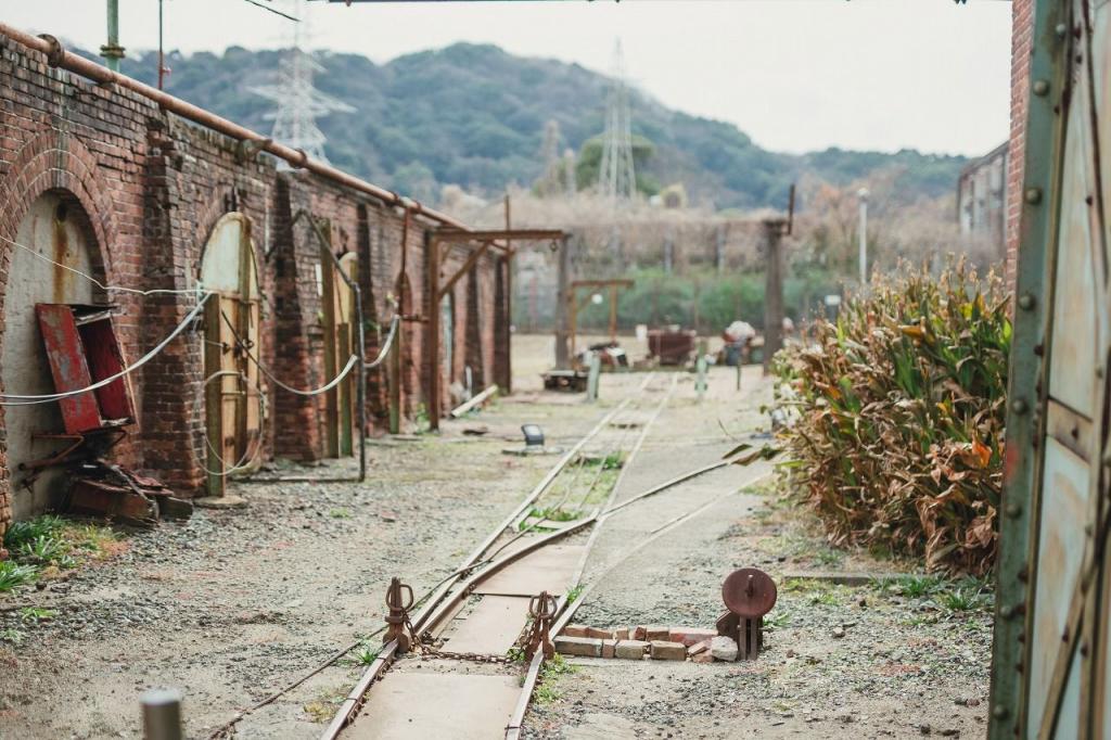 写真：万田坑内