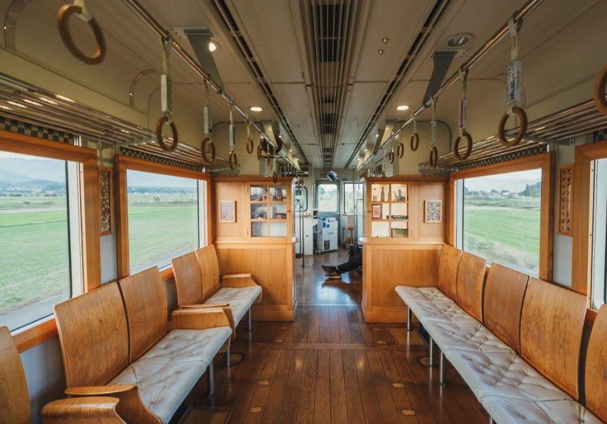 写真：上品な車内