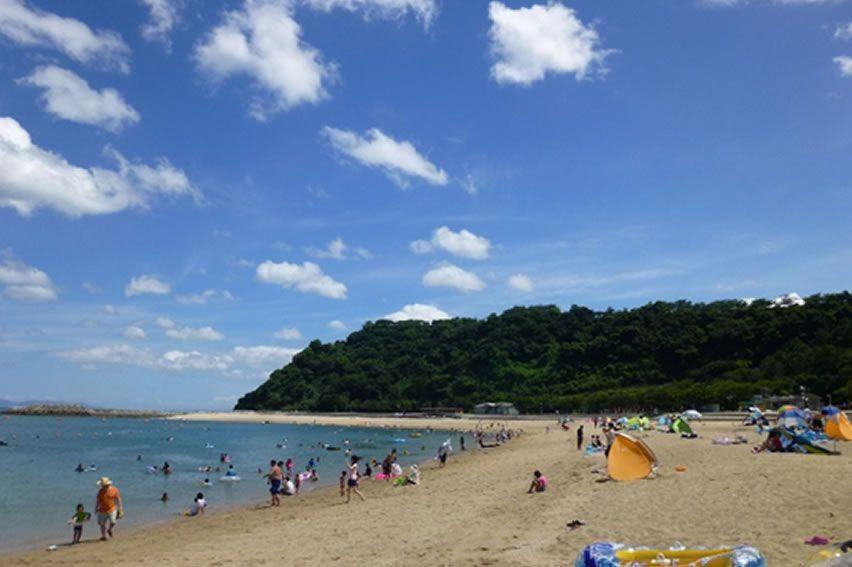 写真:御立岬公園海水浴場