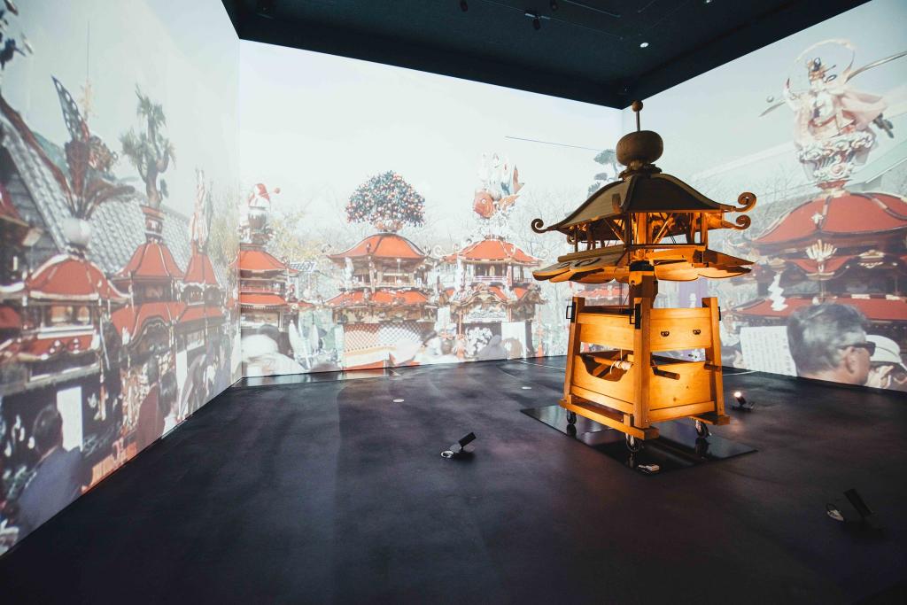 写真：お祭り体感シアター