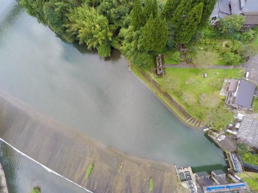 画像：百太郎溝と幸野溝