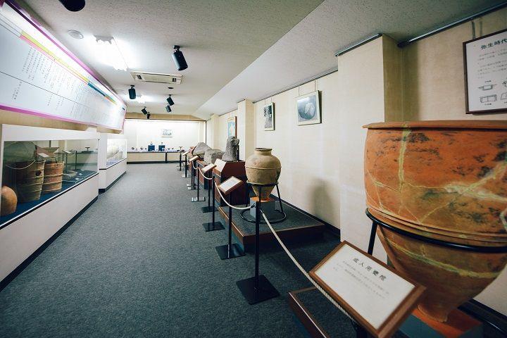 写真：和水町歴史民俗資料館の内装