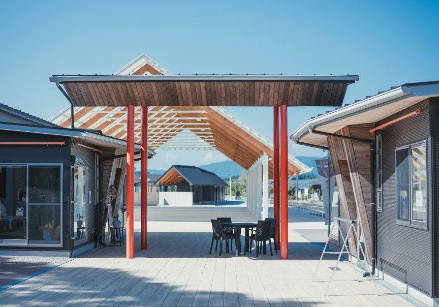 写真：湯前駅レールウイング