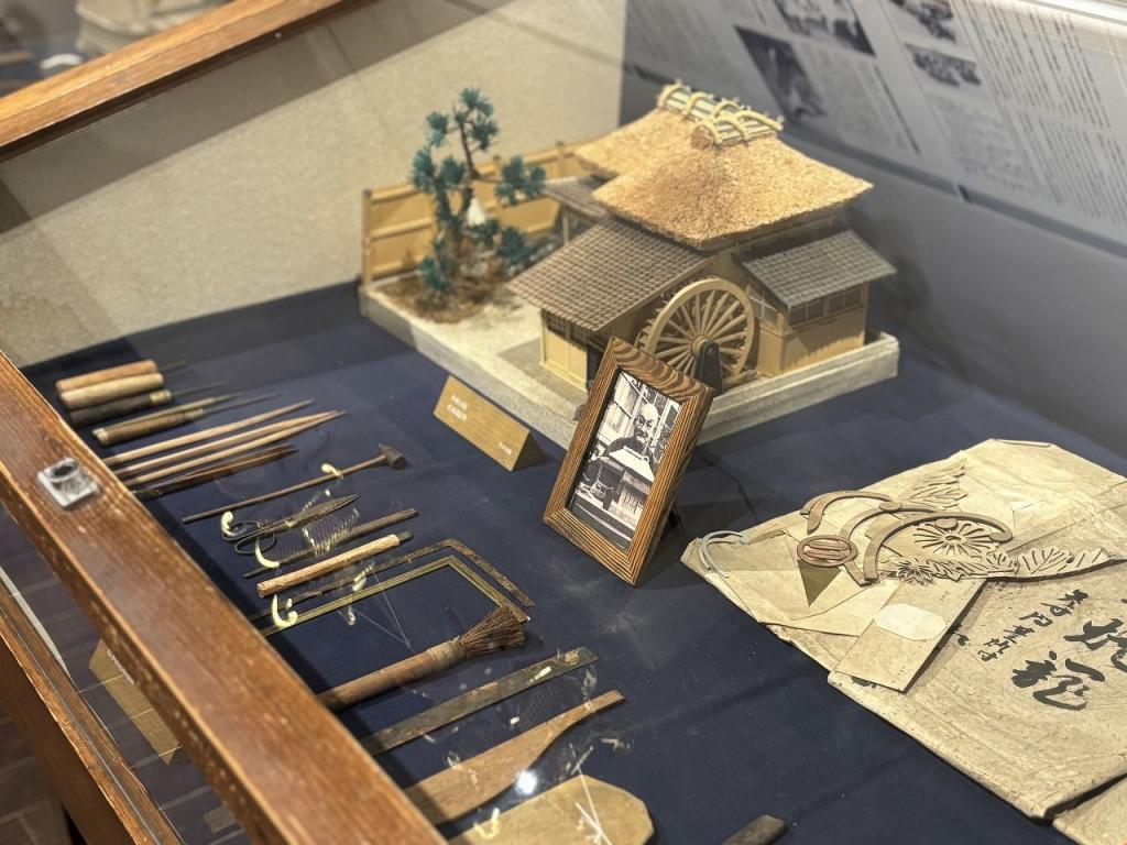 写真：松本さんの使用していた道具たち