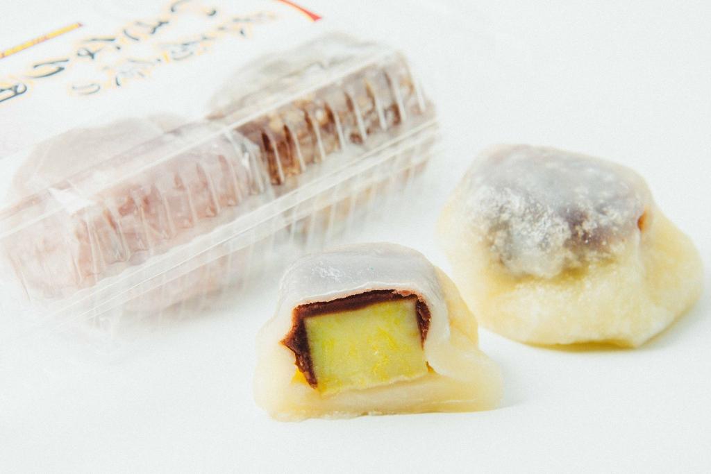 写真：いきなり団子の断面