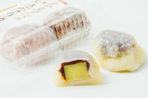 写真：いきなり団子の断面