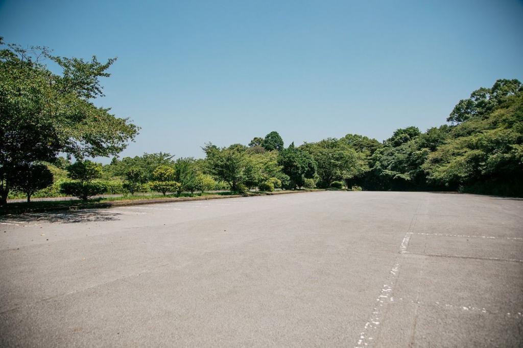 写真：千巌山山頂の近くの駐車場
