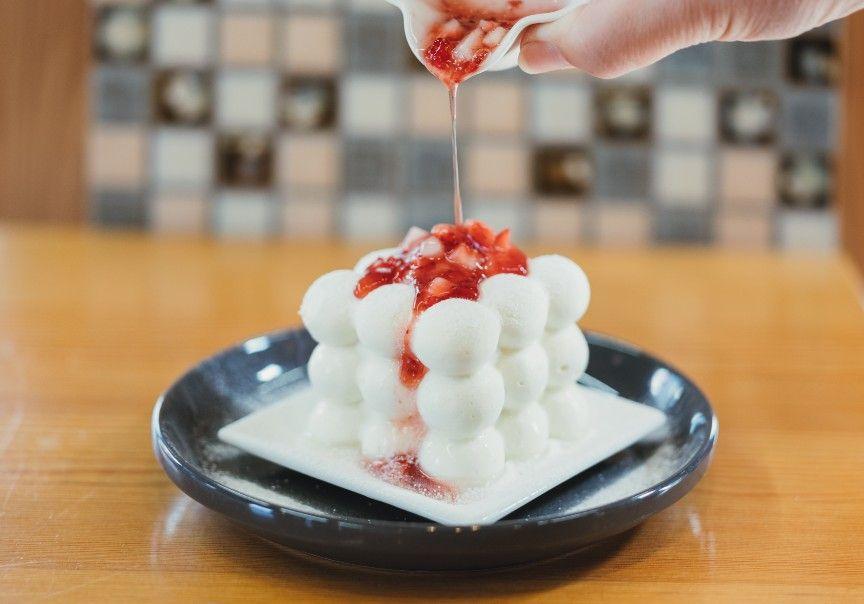 写真：ぼんぼんレアチーズケーキ