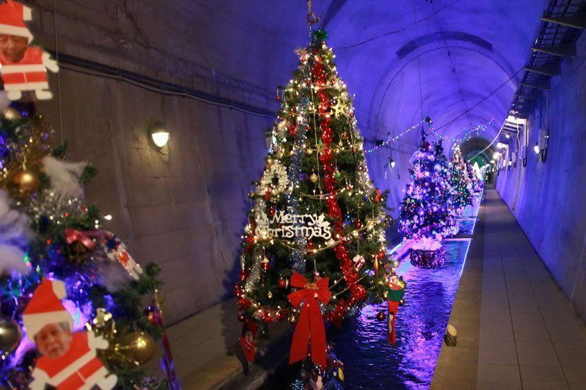 画像：高森湧水トンネルクリスマスファンタジー