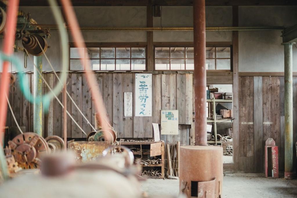 写真：万田坑内