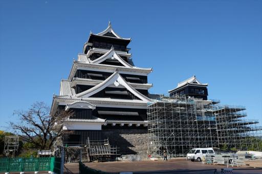 熊本城天守閣の写真