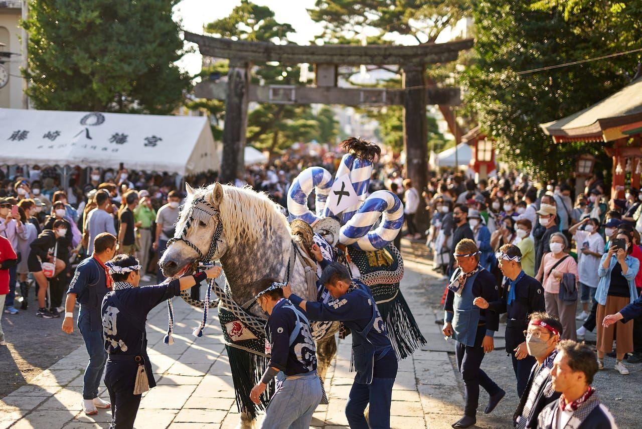 熊本に秋の訪れを告げる　藤崎八旛宮例大祭