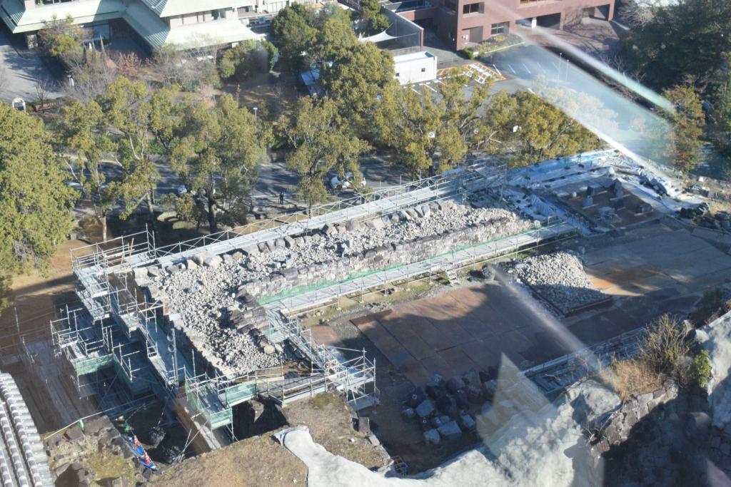 写真:復旧工事の様子