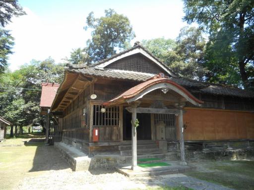 画像：井口八幡神社神殿