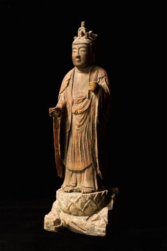 画像：城山観音堂の十一面観音菩薩像