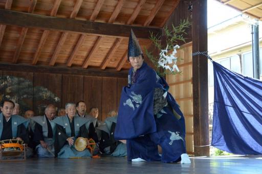 画像：菊池の松囃子