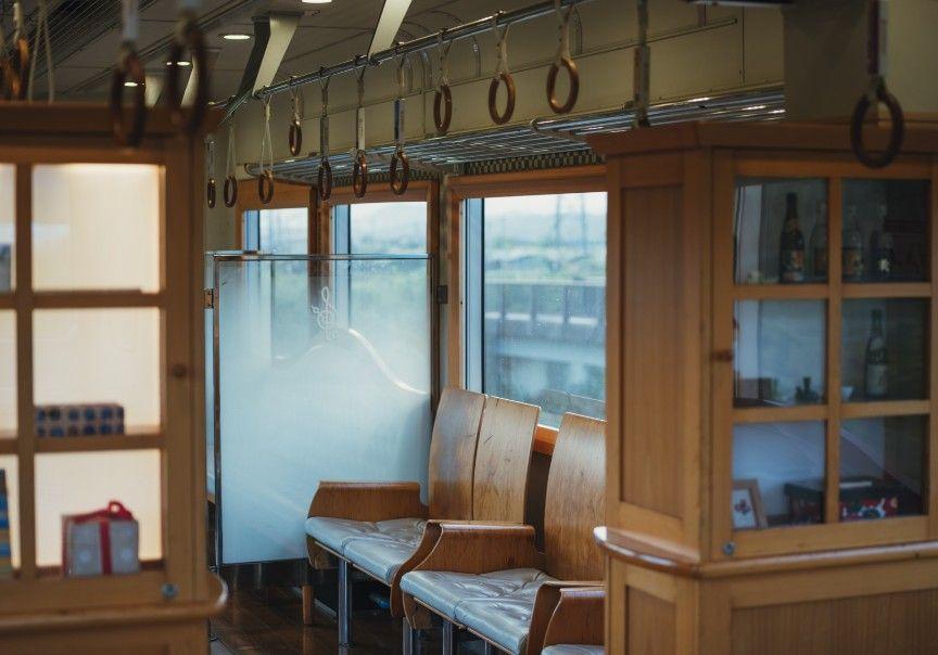 写真：車内の様子