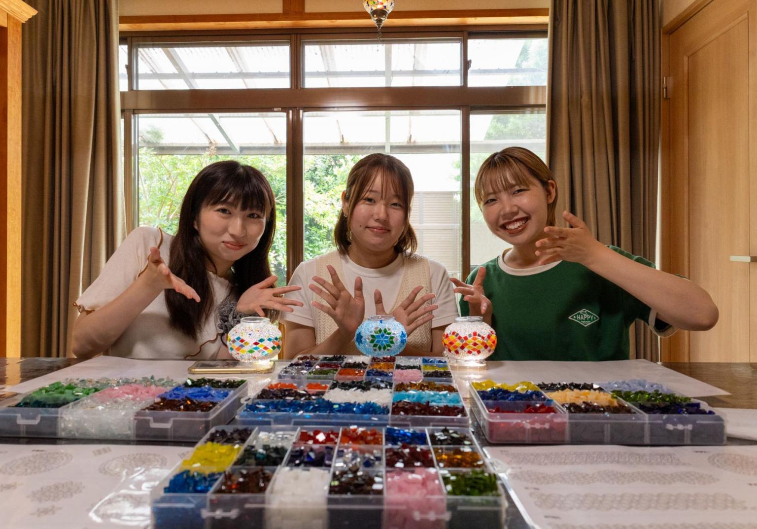 ☆熊本県立大学コラボ企画☆ トルコランプ作り体験とレトロ喫茶の