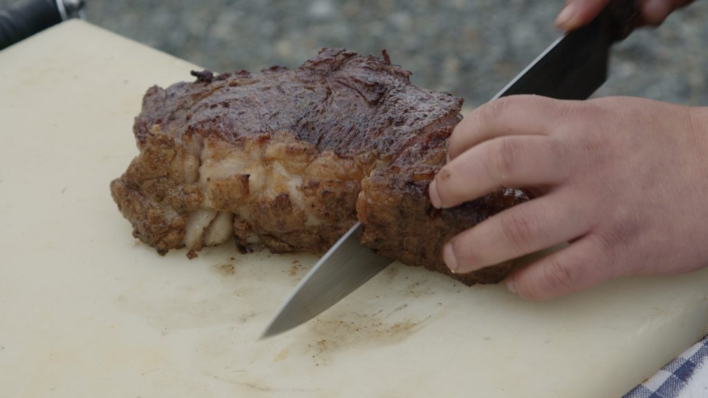Akaushi Beef dish at Ristorante Miyamoto