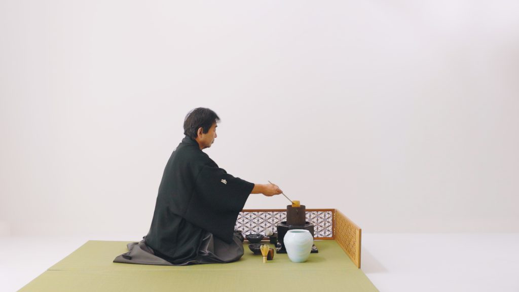Higo-Koryu Tea Ceremony master Toshio Kobori