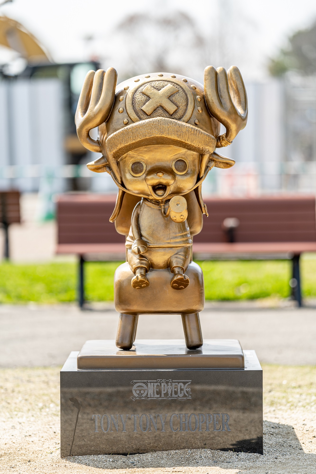 Chopper statue — ONE PIECE Kumamoto Revival Project
