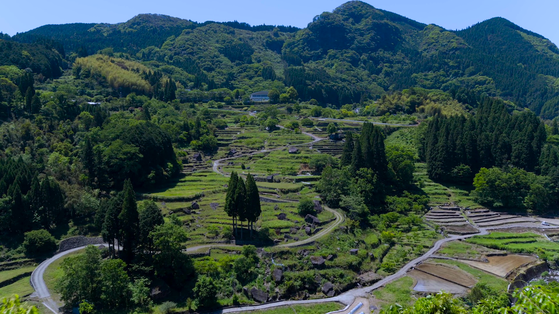 Matsutani terraced rice fields, Hitoyoshi Kuma