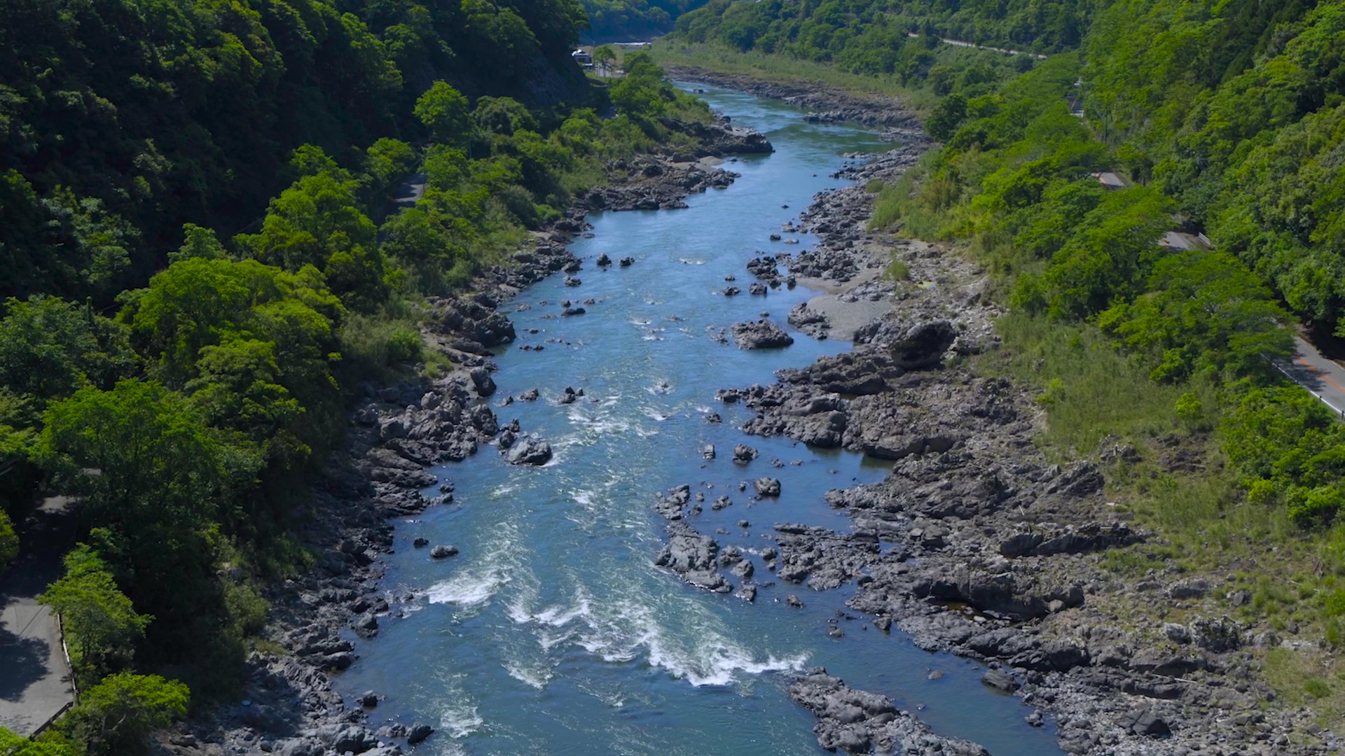 Kuma River rapids, Hitoyoshi