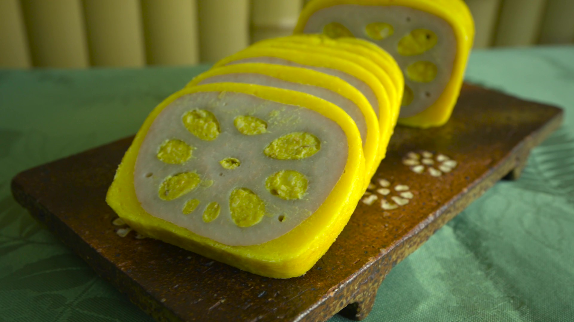 Karashi-renkon spicy lotus root