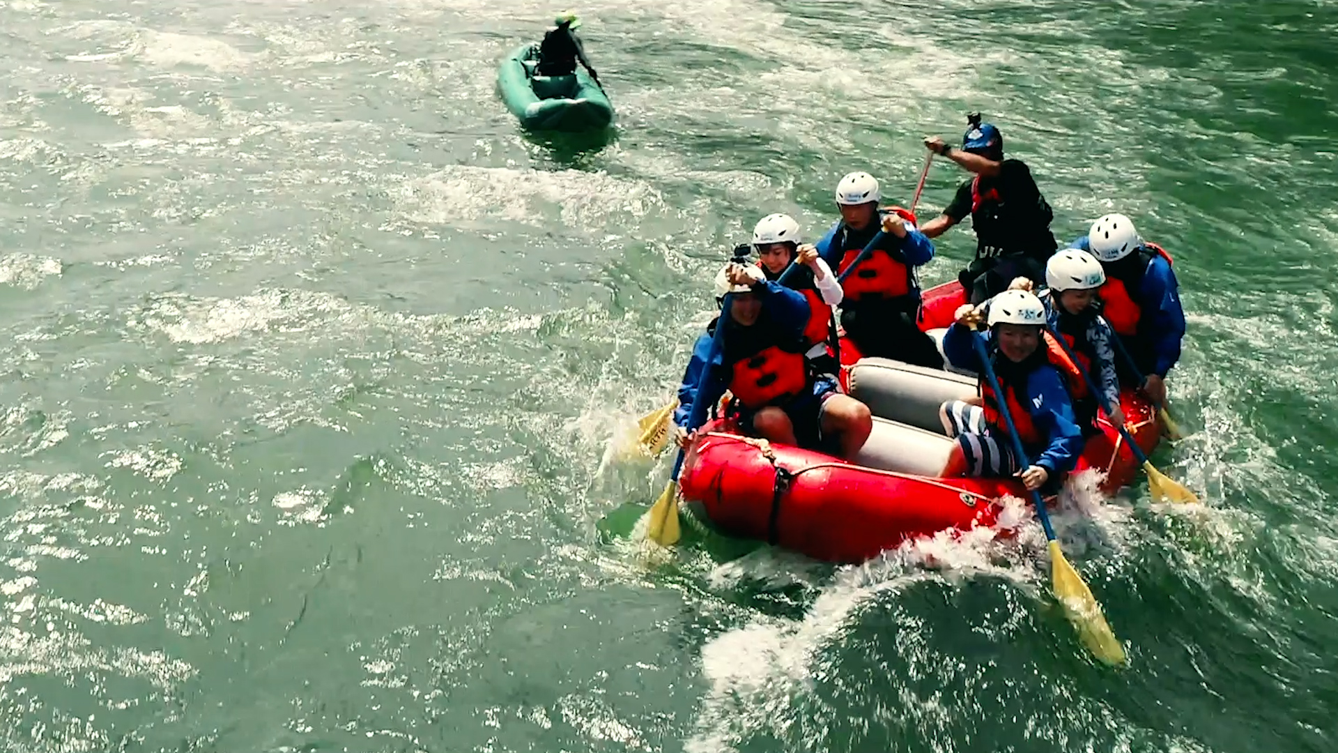 Kuma River rafting, Hitoyoshi