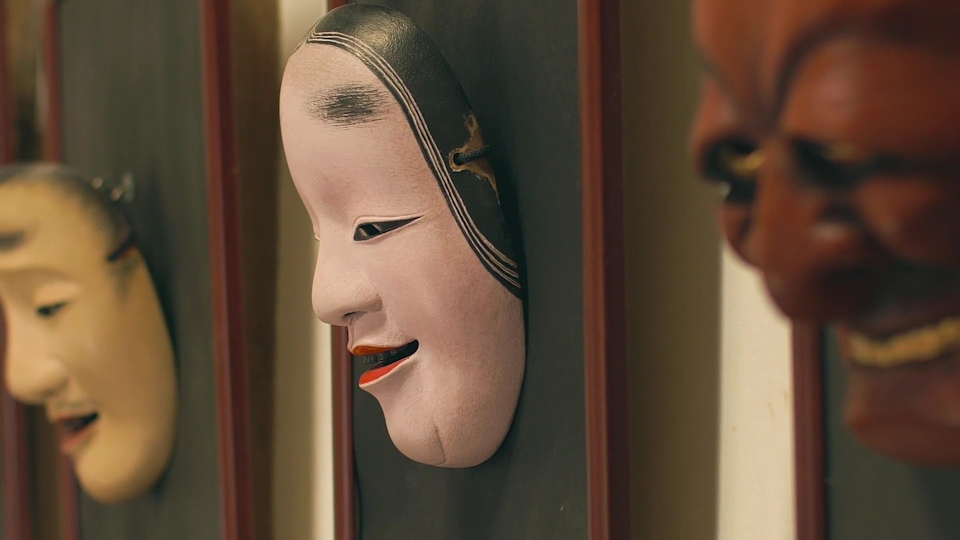 Nogaku Noh theater performance at Kumamoto shrine stage