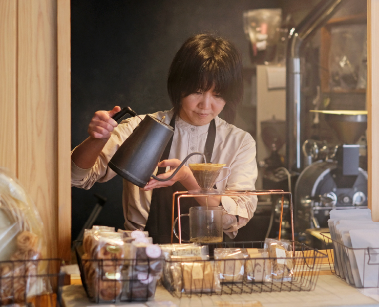 〈地熱珈琲〉山本 美奈子